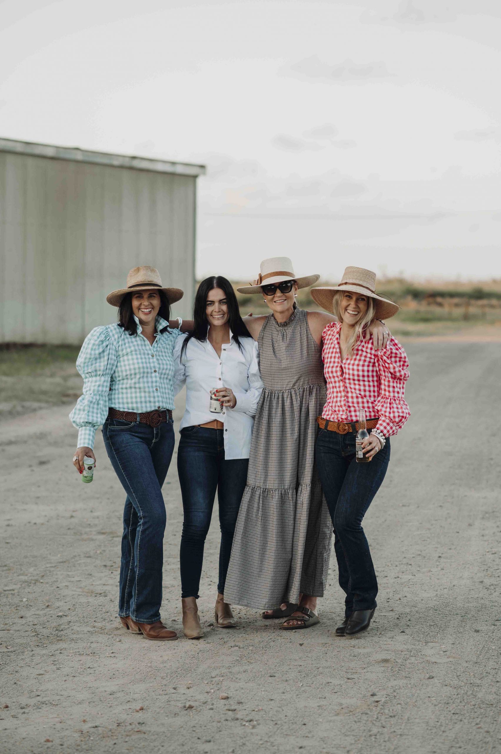Silver By Diamond models wearing our Aimee Top and Alice dress
