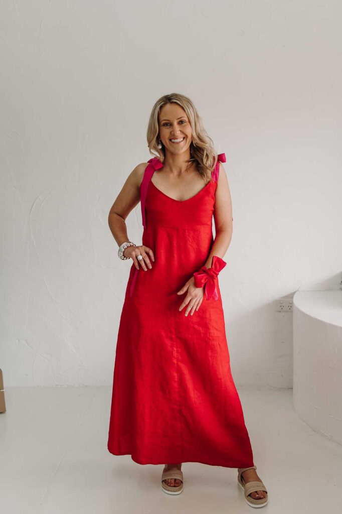 Olivia Dress - Linen