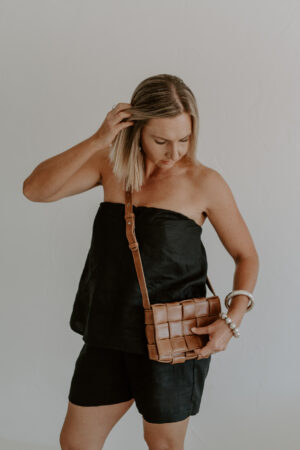 Weaved Shoulder Bag