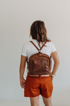 Leather Backpack